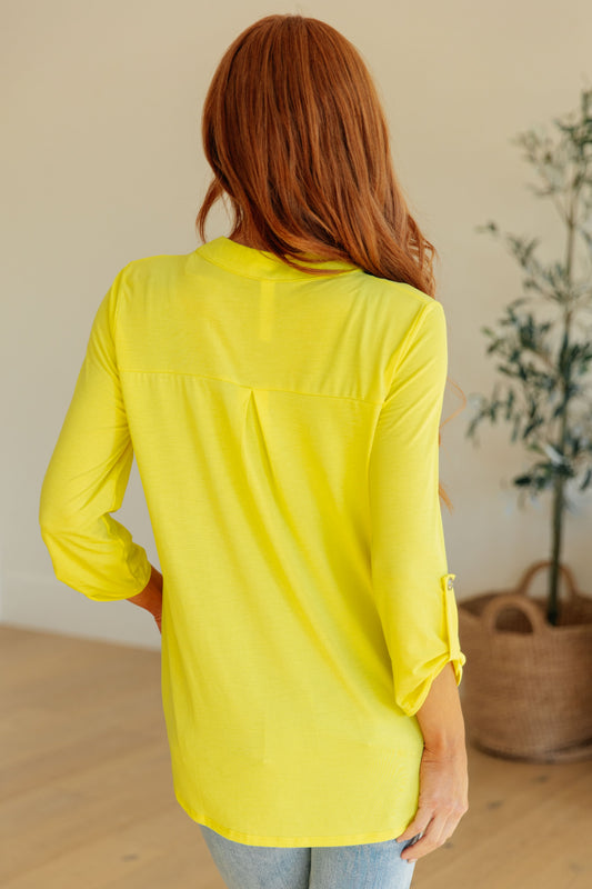 Lizzy Top | Neon Yellow