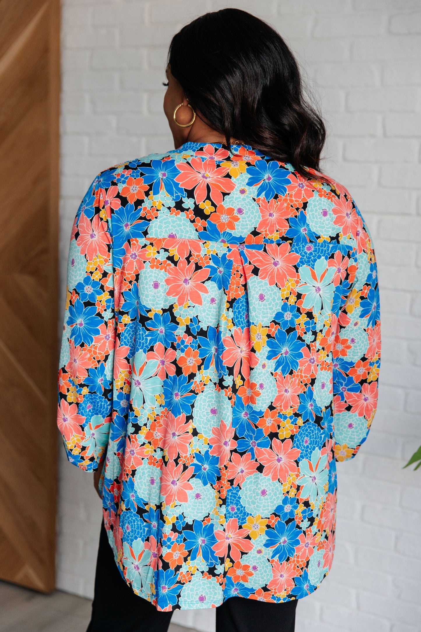 Lizzy Top | Royal & Jade Floral