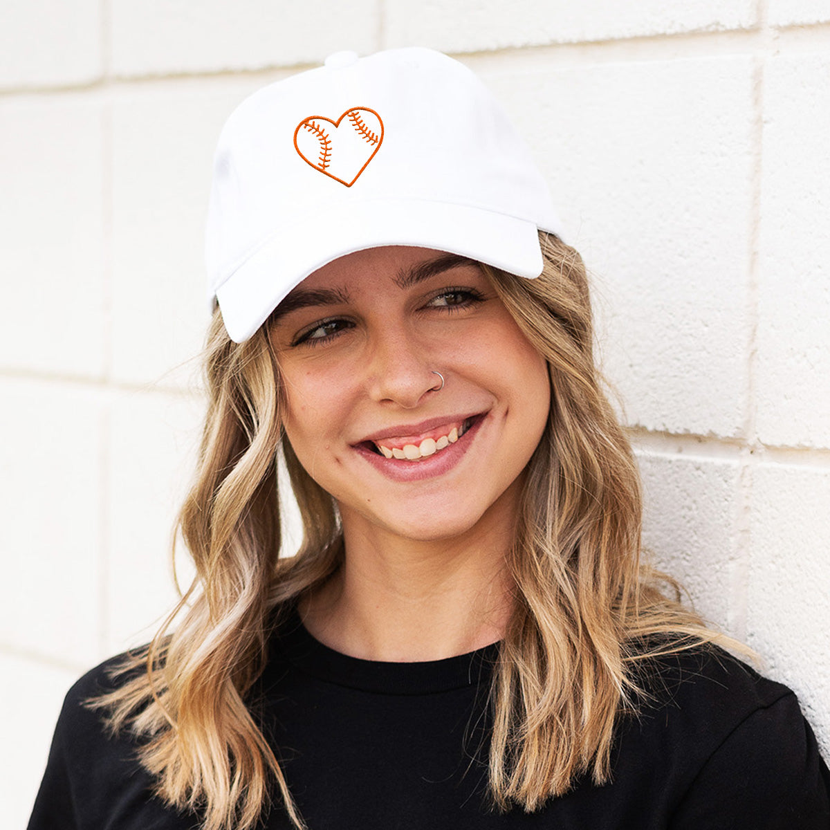 Heart Baseball Cap | Multiple Colors