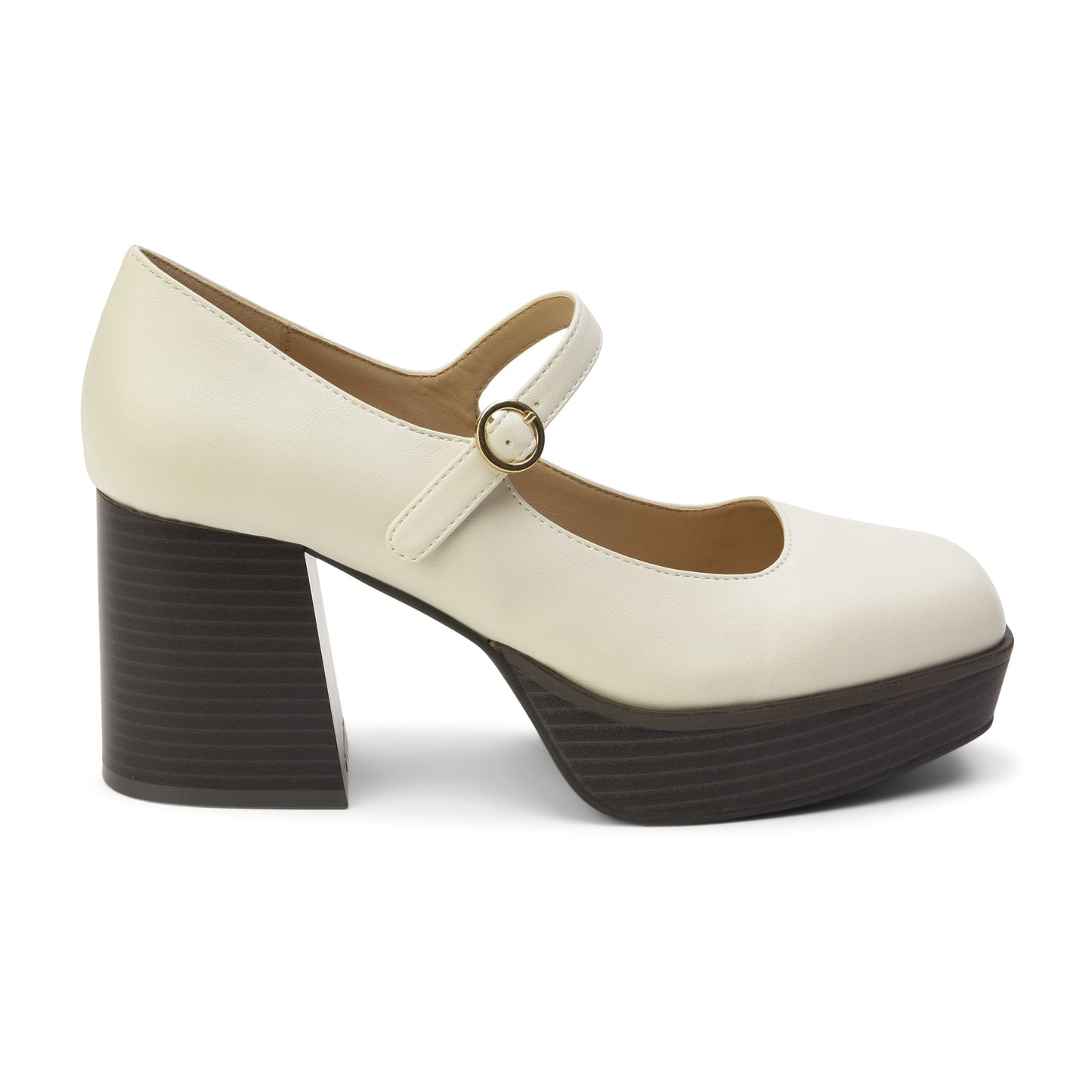 Matilda Platform Heels | Bone