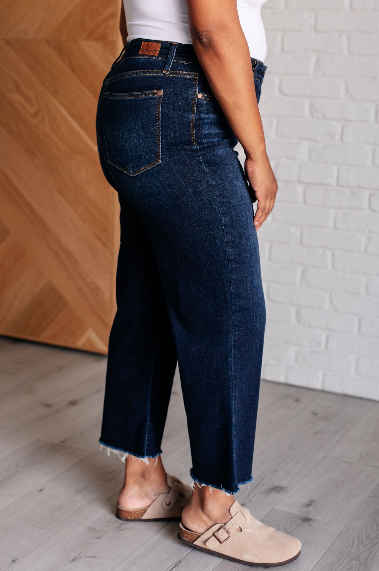 Madeline High-Rise Cropped Wide Leg Jeans | Judy Blue