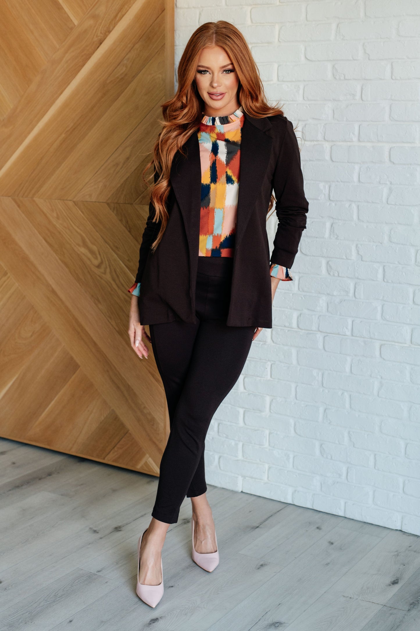 Magic Ankle Crop Skinny Pants | Chocolate