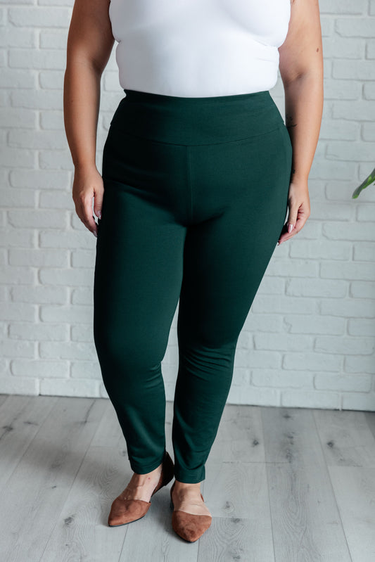 Magic Skinny Pants | Hunter Green