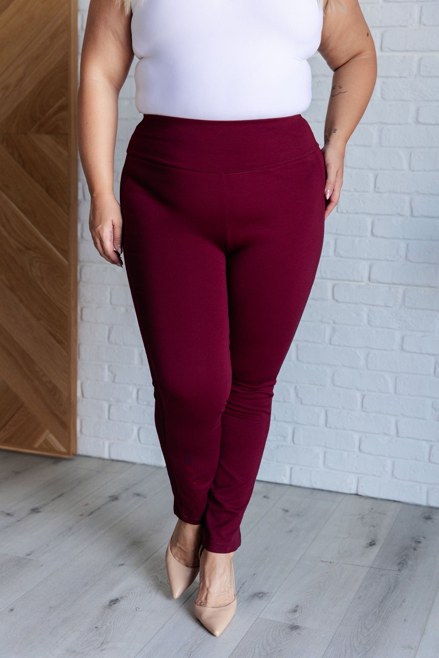 Magic Skinny Pants | Wine