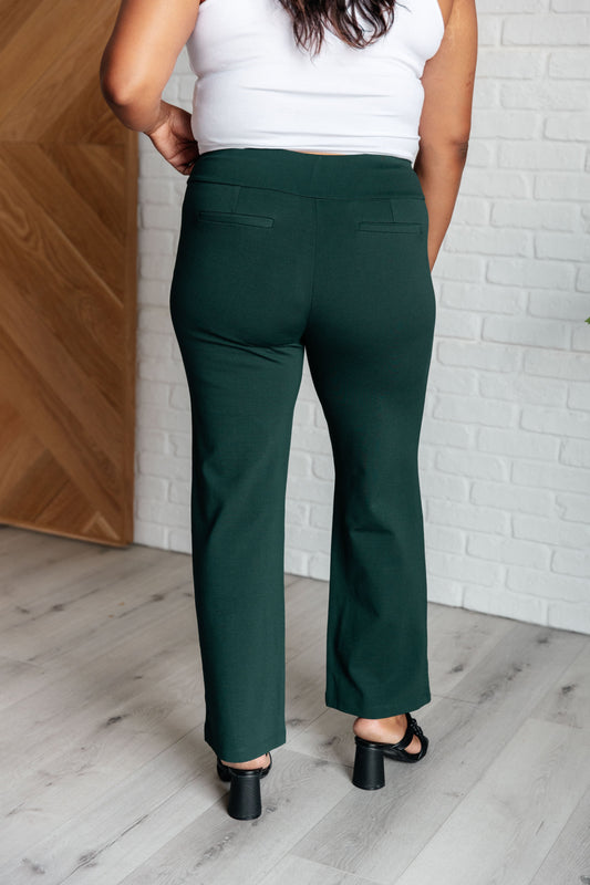 Magic Straight Pants | Hunter Green