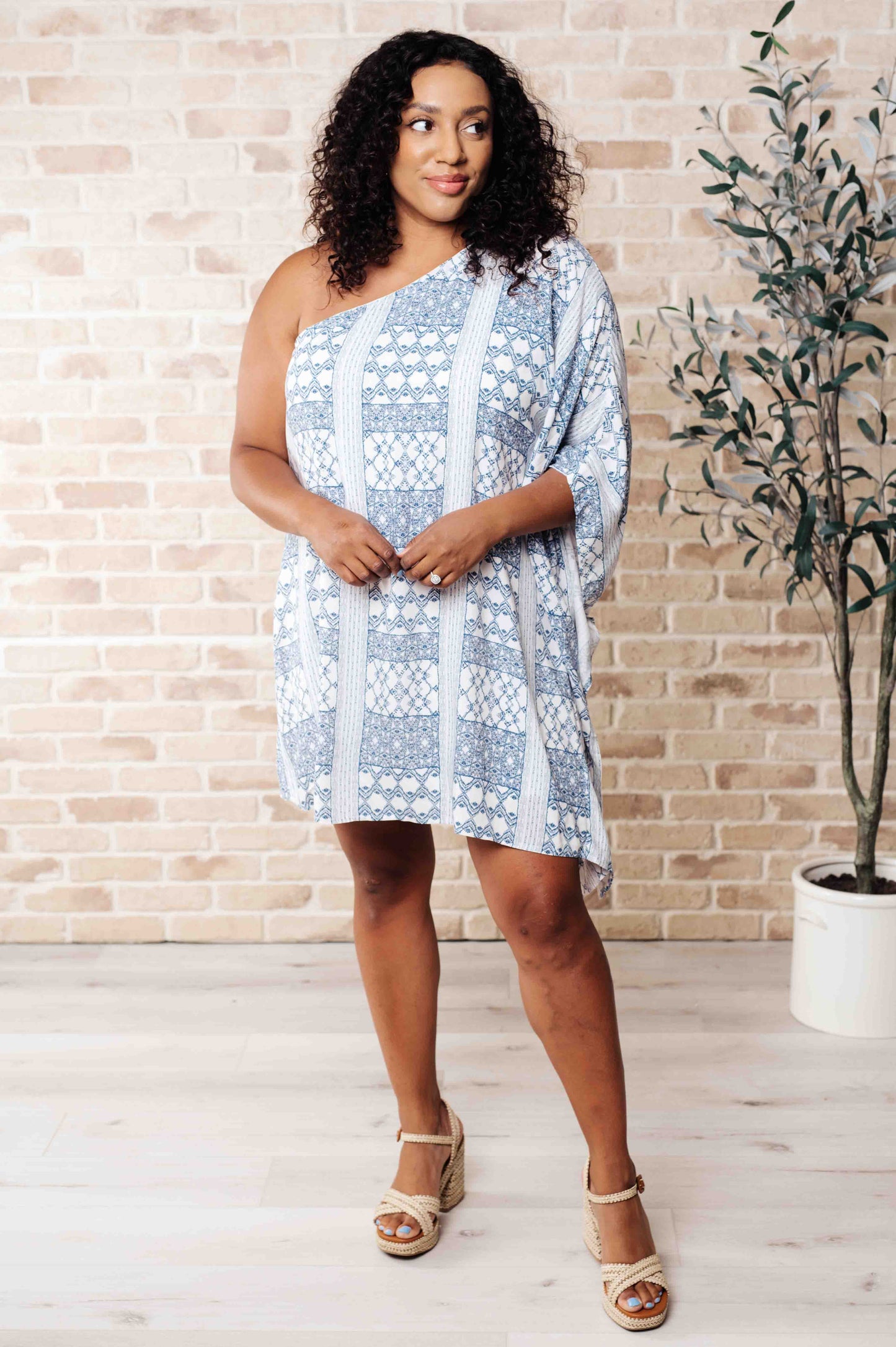 Marjorie One-Shoulder Dress