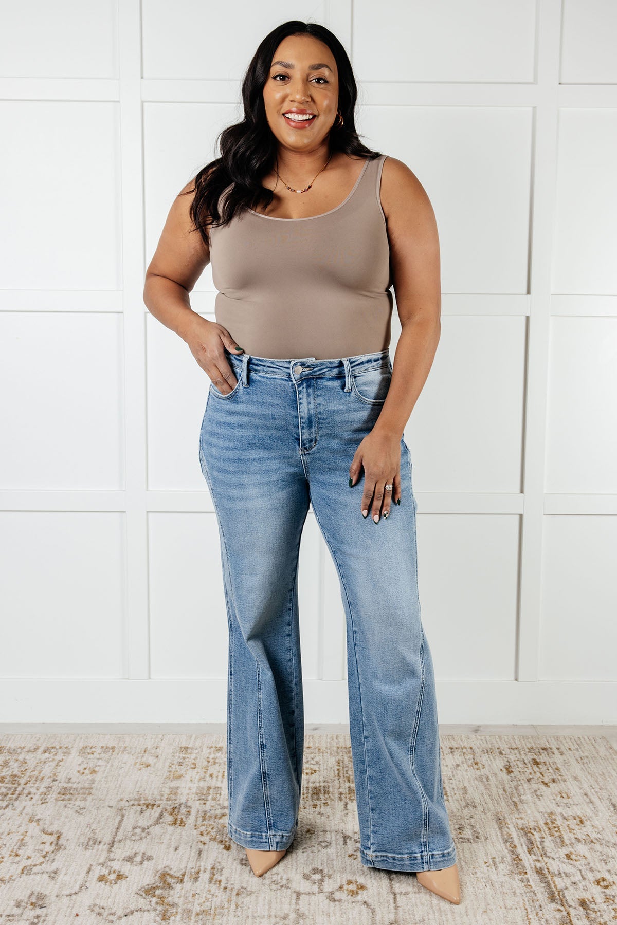 Melia High-Rise Wide Leg Jeans | Judy Blue