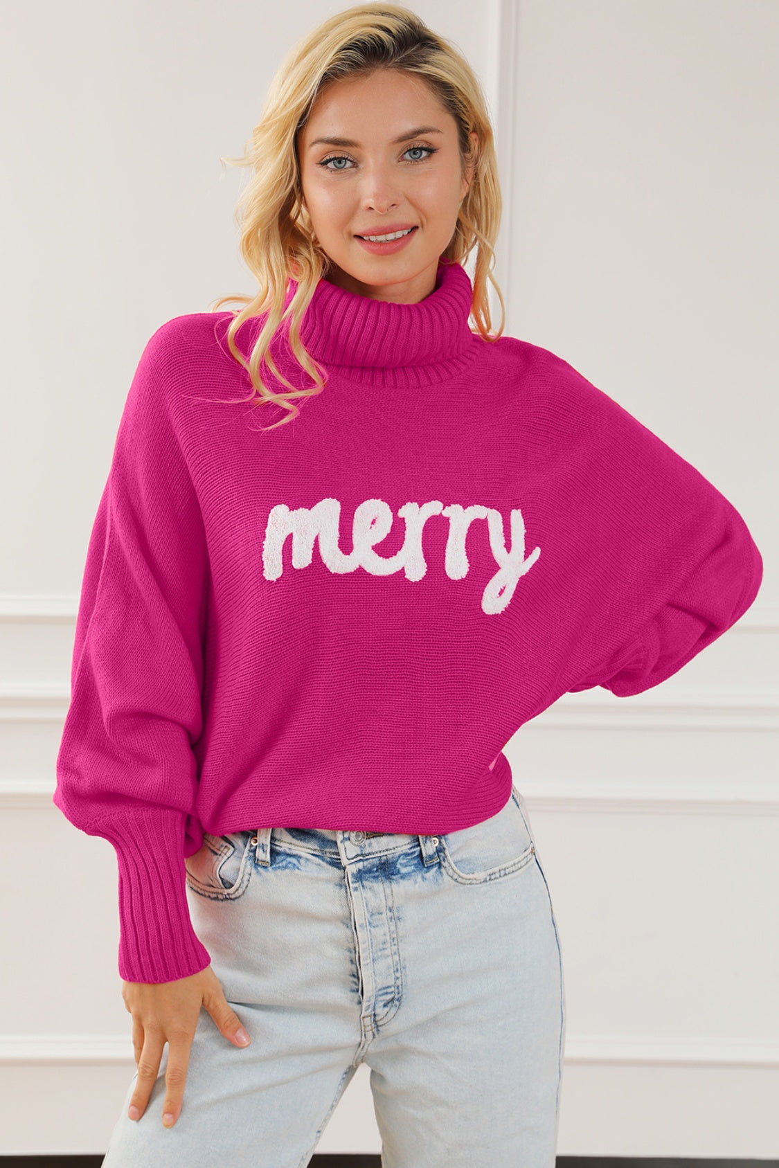 Merry Embroidered Sweater