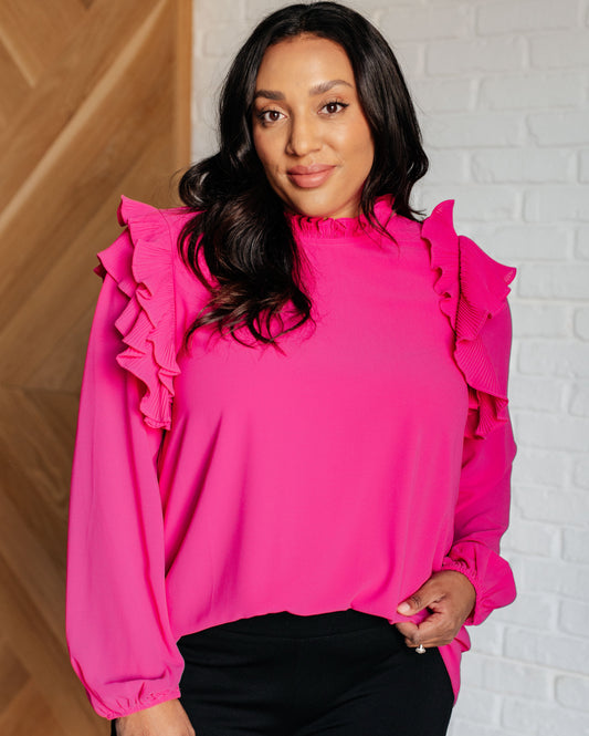 My Good Graces Ruffled Top