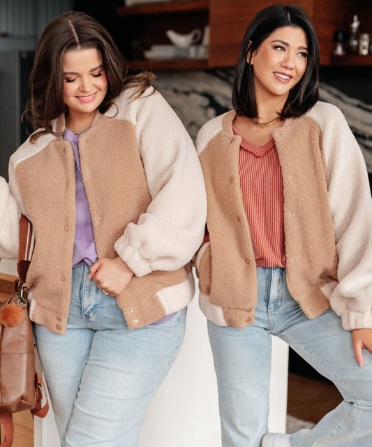 My Little Teddy Bomber Jacket