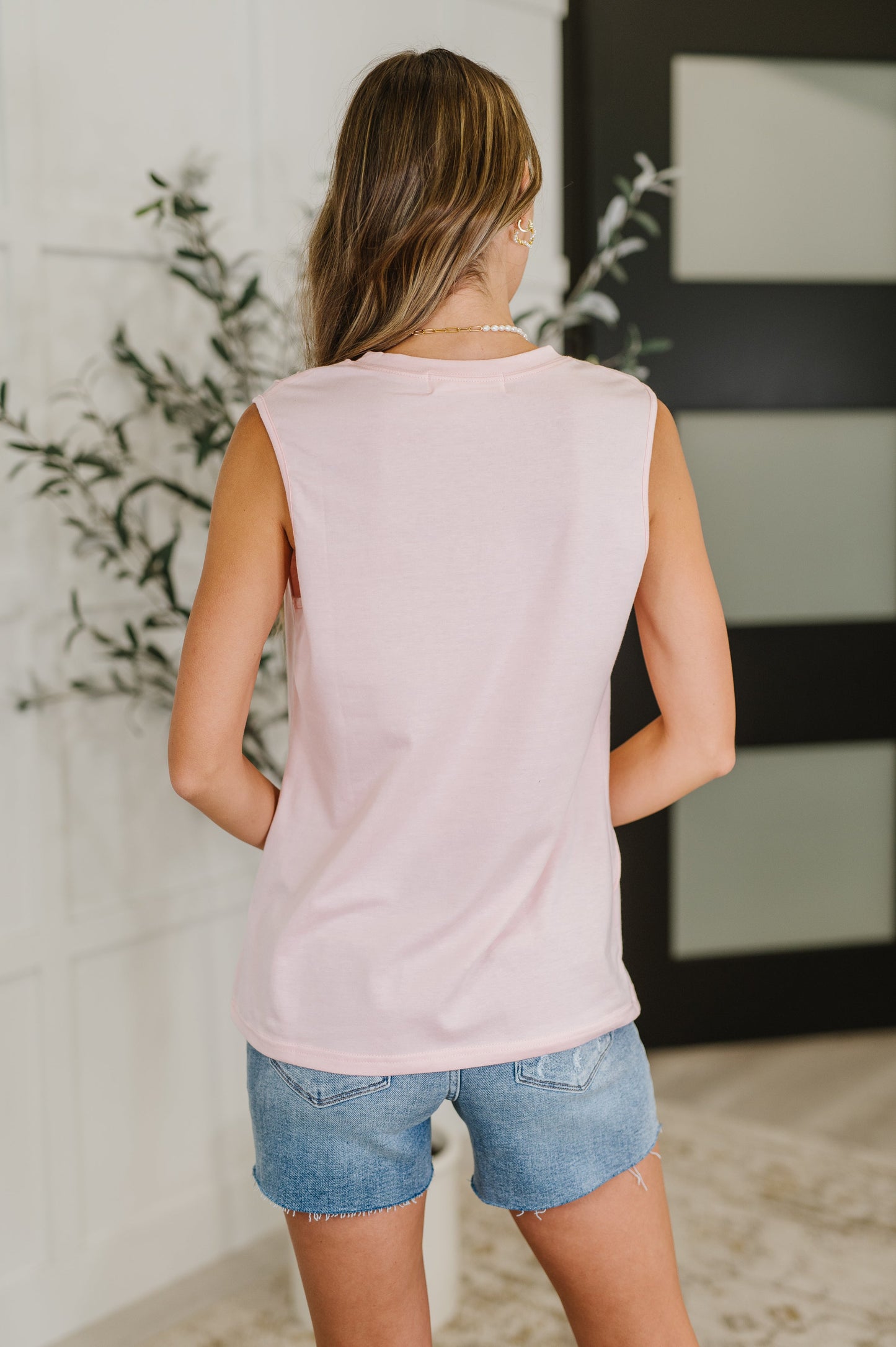 New Normal Sleeveless Top | Pink