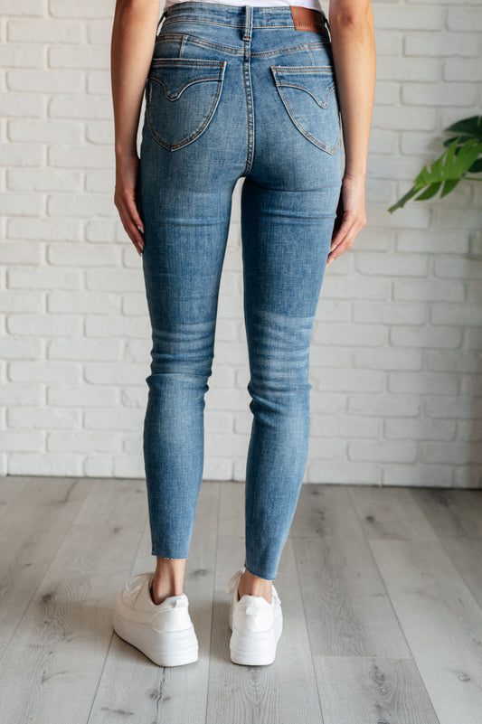 Nicole Tummy Control Skinny Jeans | Vintage Wash | Judy Blue