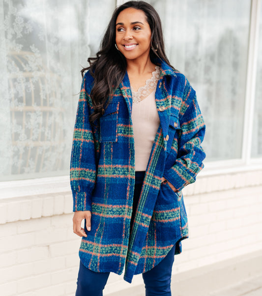No Tears Plaid Coat