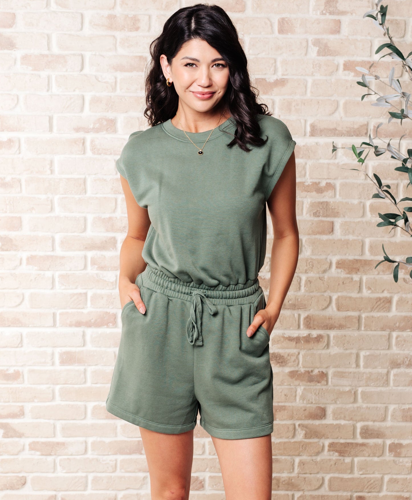 One More Rep Dolman Sleeve Romper