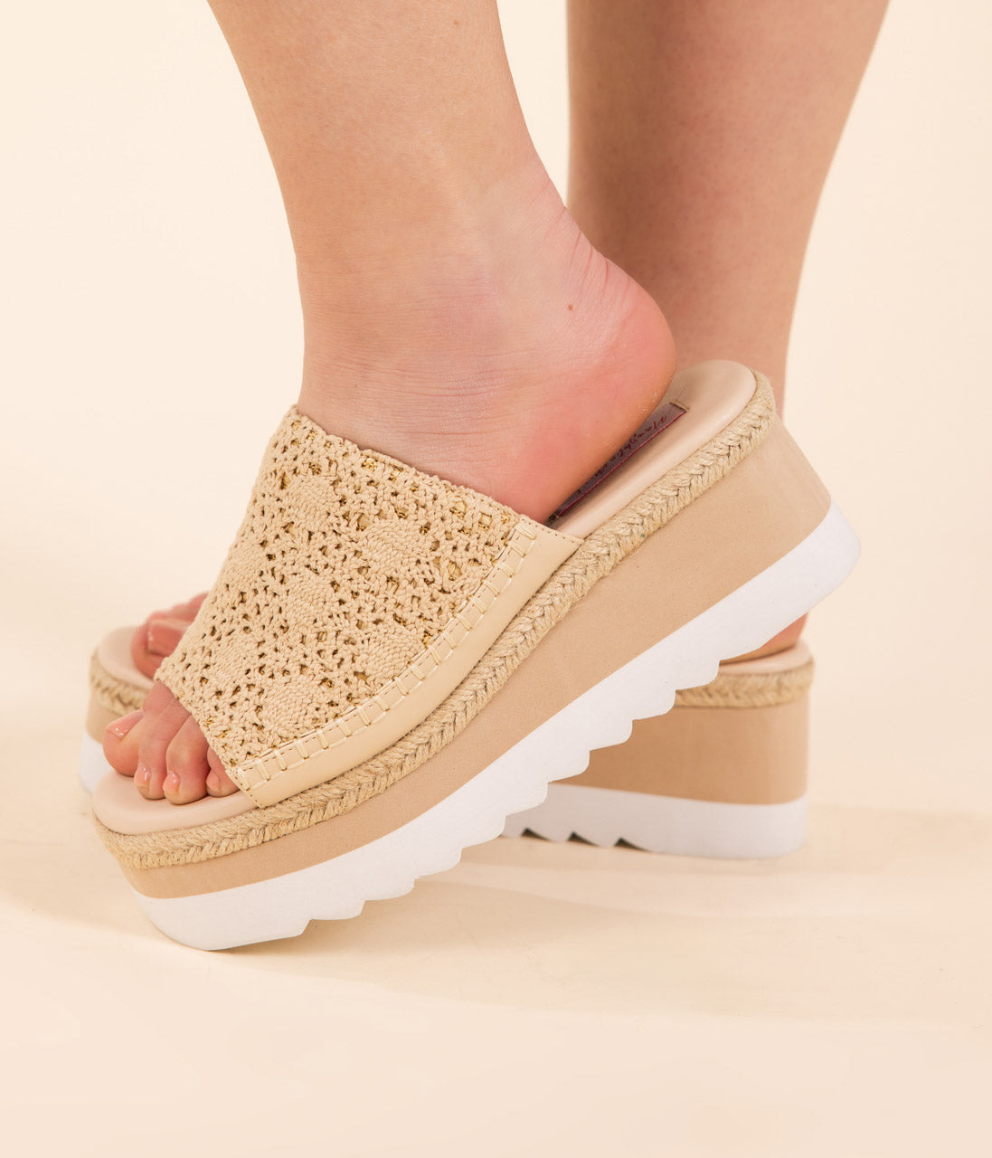 Ophelia Wedges | Cream