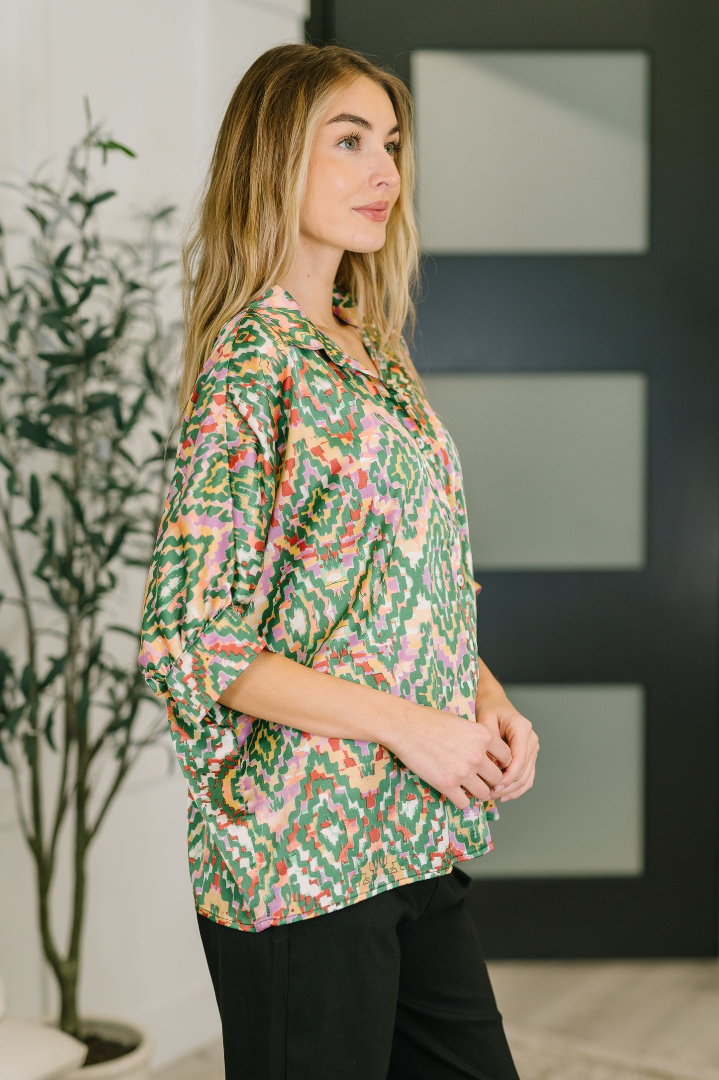 Optical Illusion Blouse