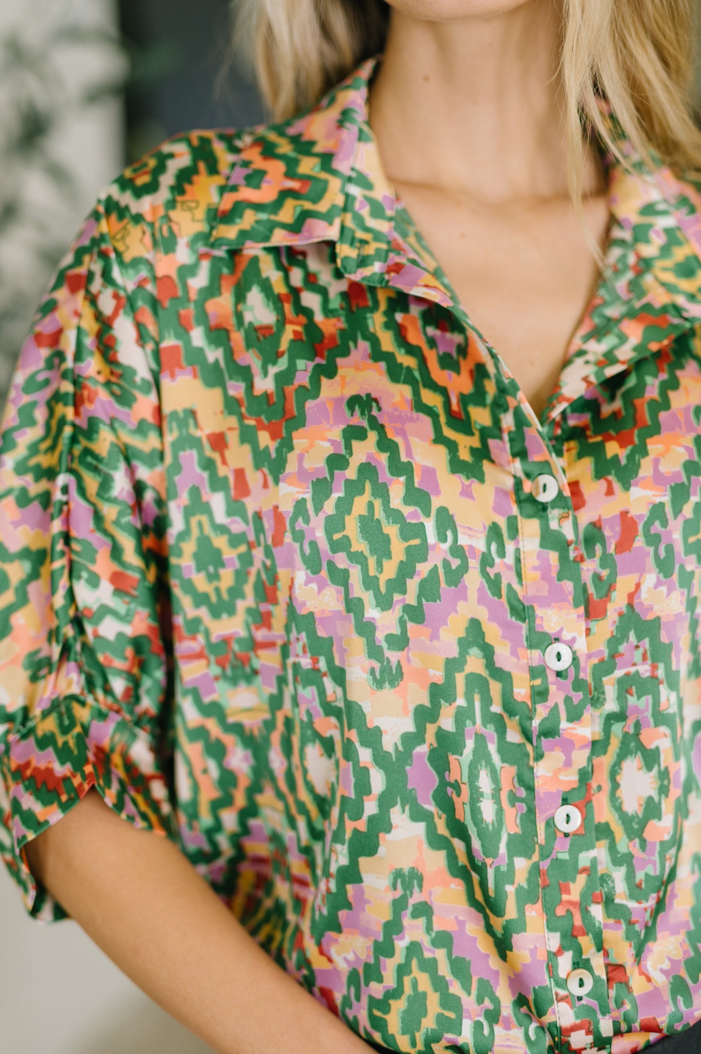 Optical Illusion Blouse