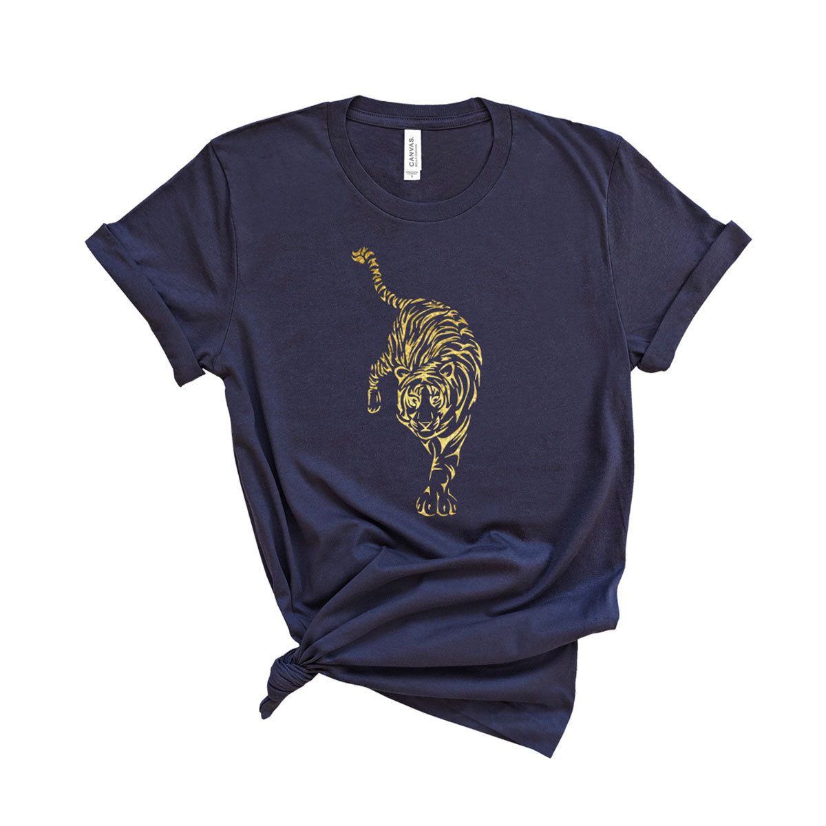 Gold Tiger Graphic Tee