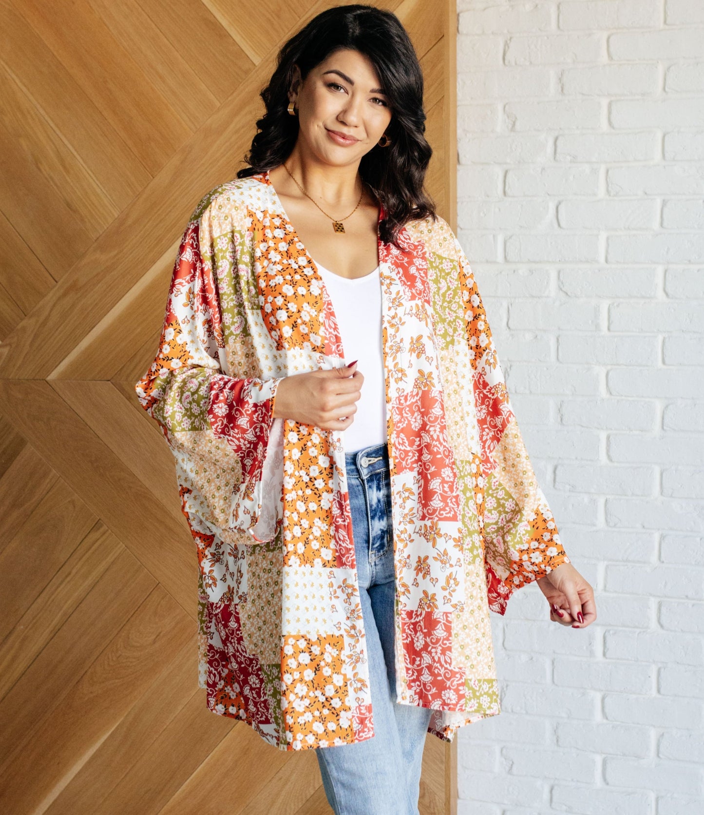 Patchwork of Feelings Kimono