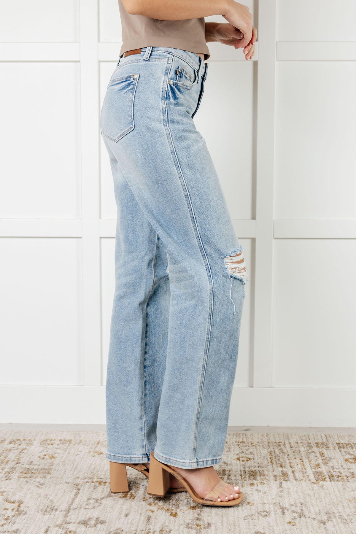 Patricia High-Rise Rigid Magic 90's Straight Jeans | Judy Blue