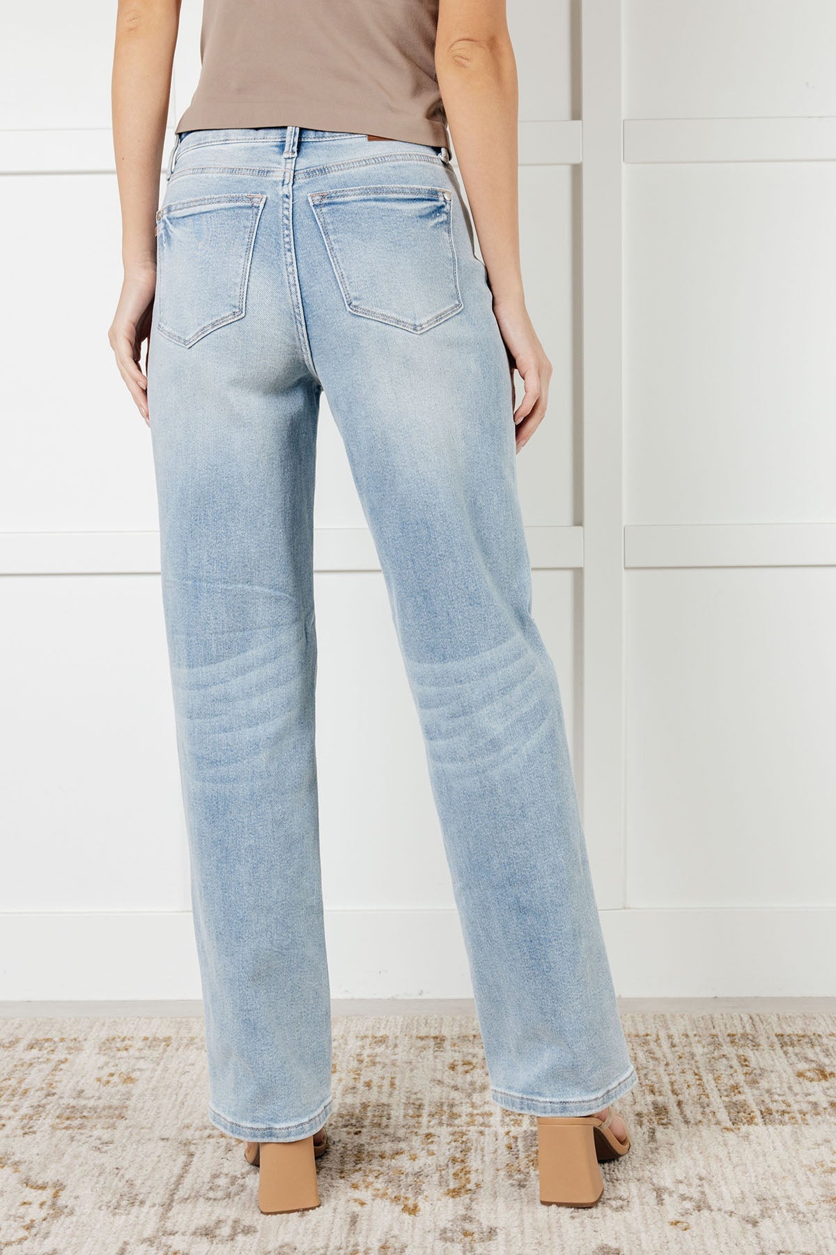 Patricia High-Rise Rigid Magic 90's Straight Jeans | Judy Blue