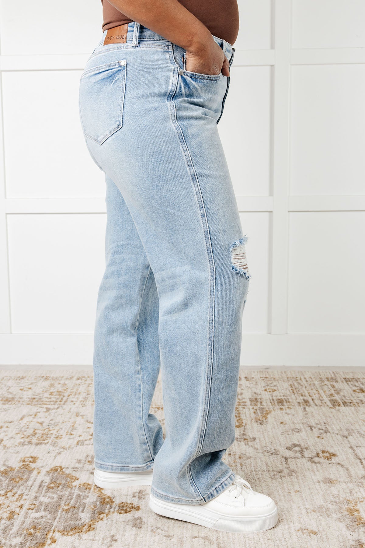 Patricia High-Rise Rigid Magic 90's Straight Jeans | Judy Blue