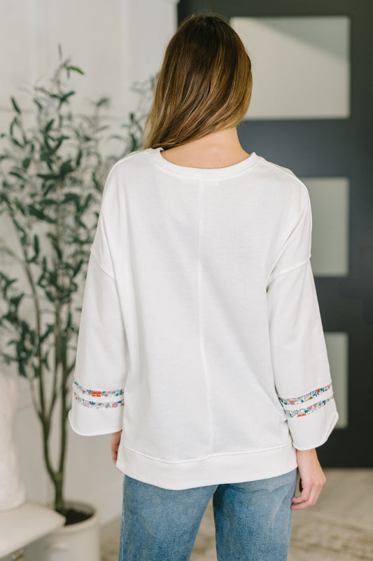 Peace, Love, & Flowers Top