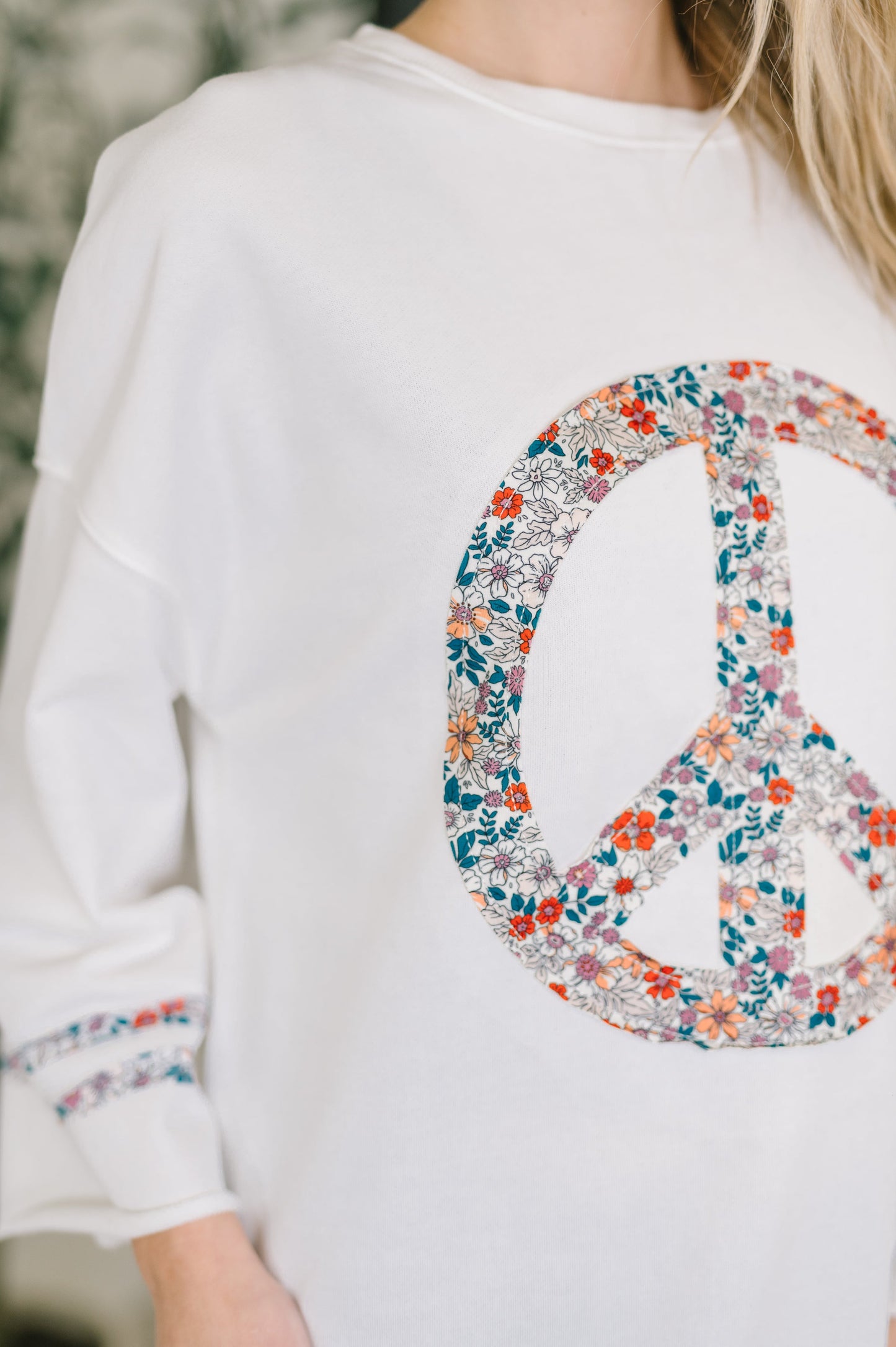 Peace, Love, & Flowers Top