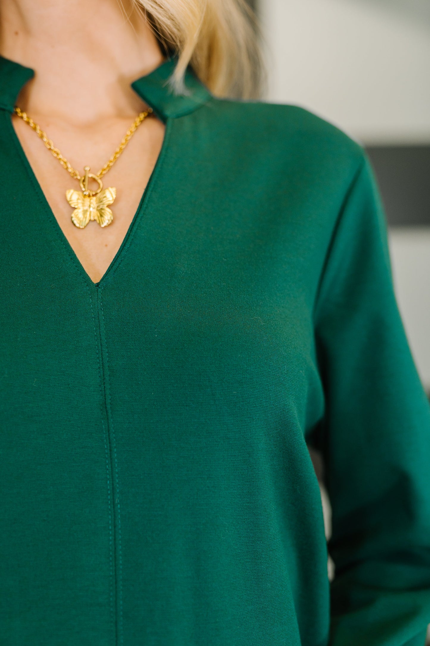 Portfolio Dress | Hunter Green