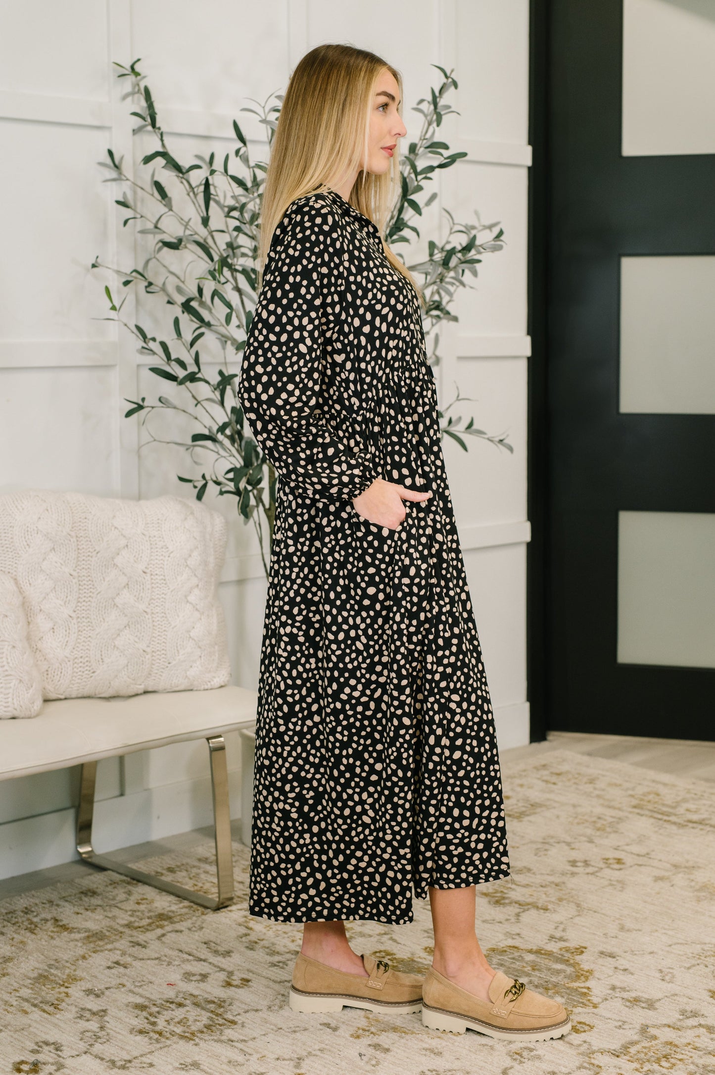 Promotional Proposal Dress | Black & Khaki