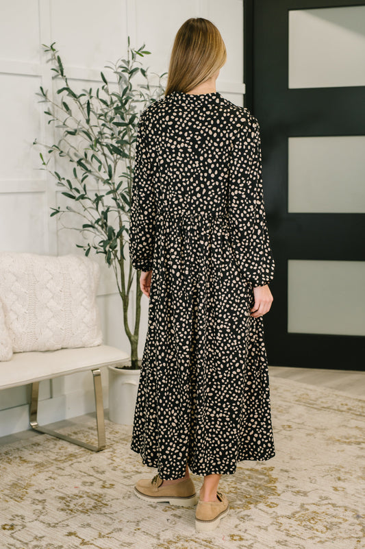 Promotional Proposal Dress | Black & Khaki