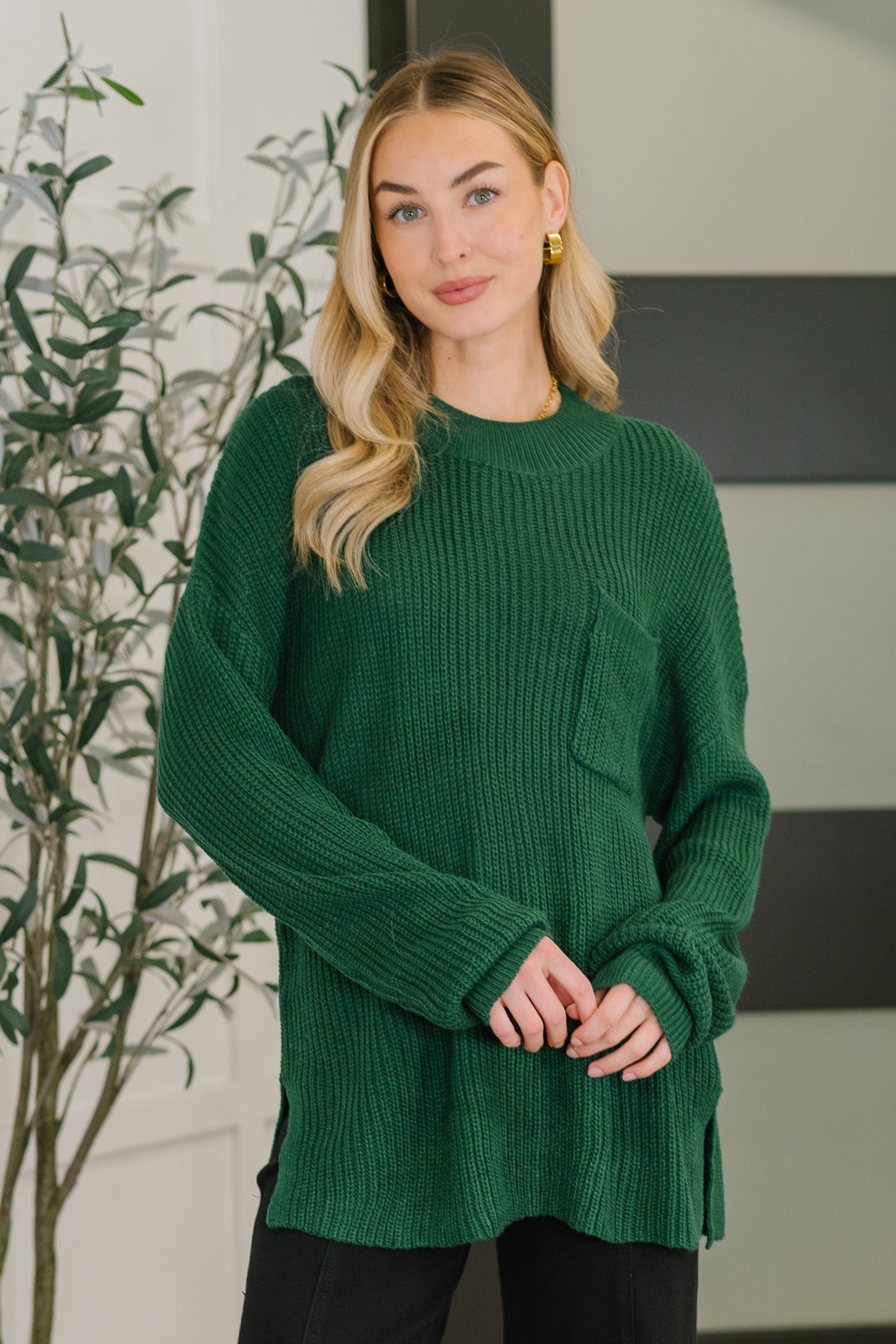 Quick Nap Pullover | Hunter Green