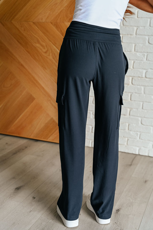 Race to Relax Cargo Pants | Nocturnal Navy