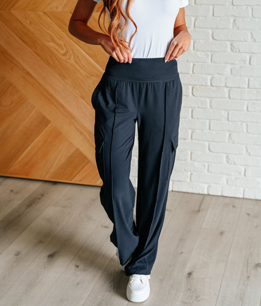 Race to Relax Cargo Pants | Nocturnal Navy