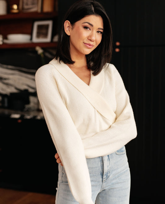 Requisite Request Cropped Sweater