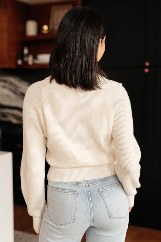 Requisite Request Cropped Sweater