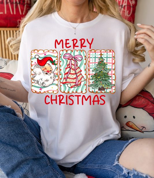 Retro Christmas Trio Graphic Tee or Sweatshirt
