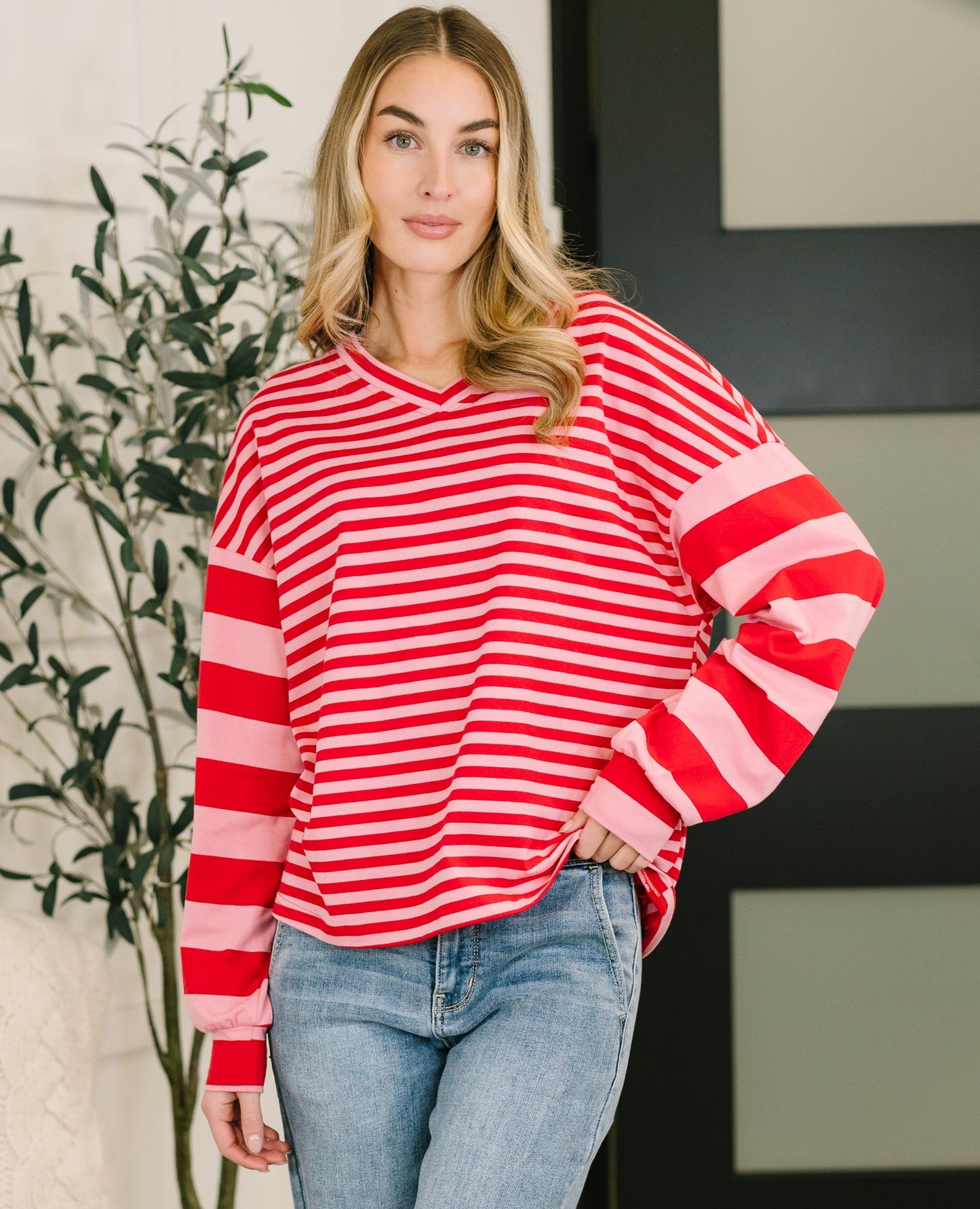 Rhythm & Rows Pullover