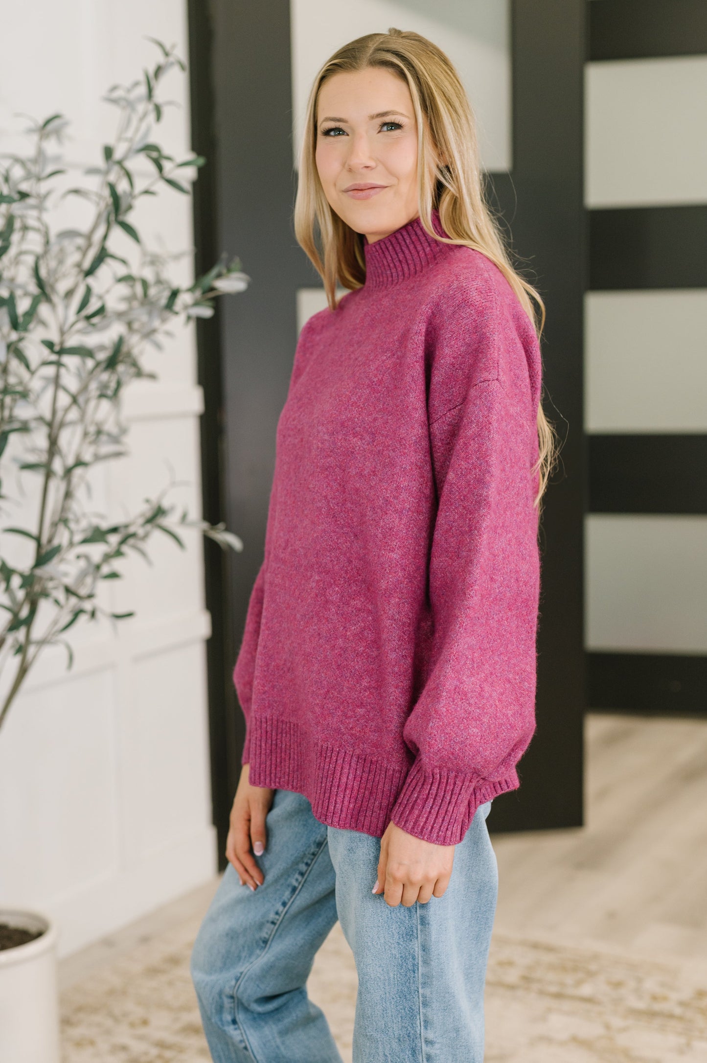 Right to the Core Pullover | Light Plum