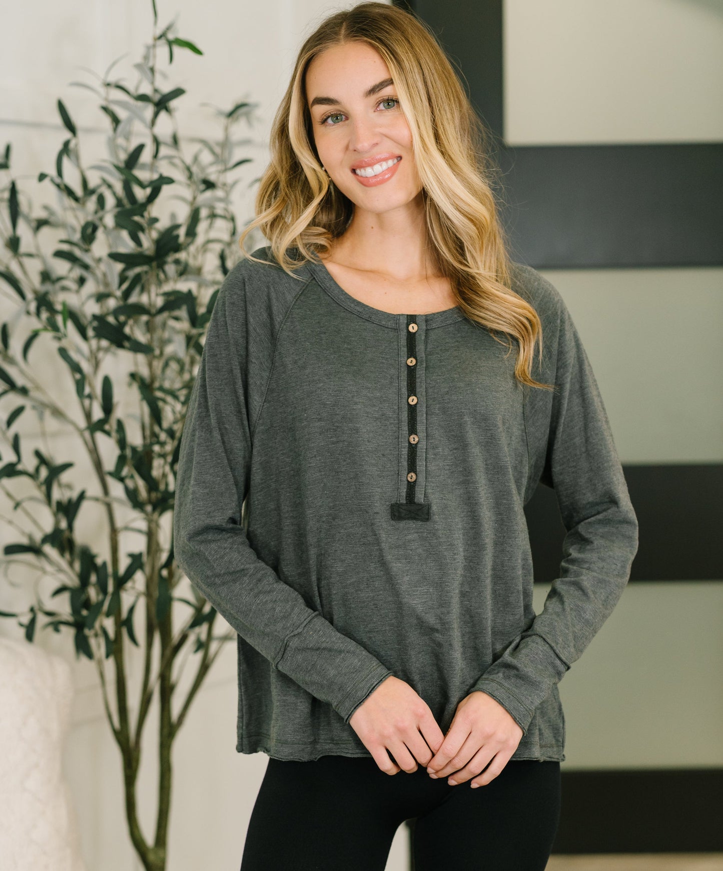 Rooftop View Raglan Top