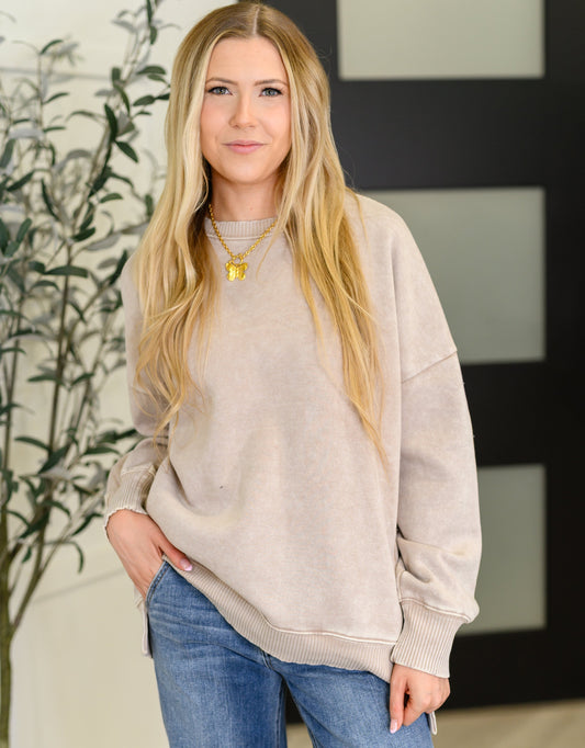 Safe & Secure Mineral Wash Pullover