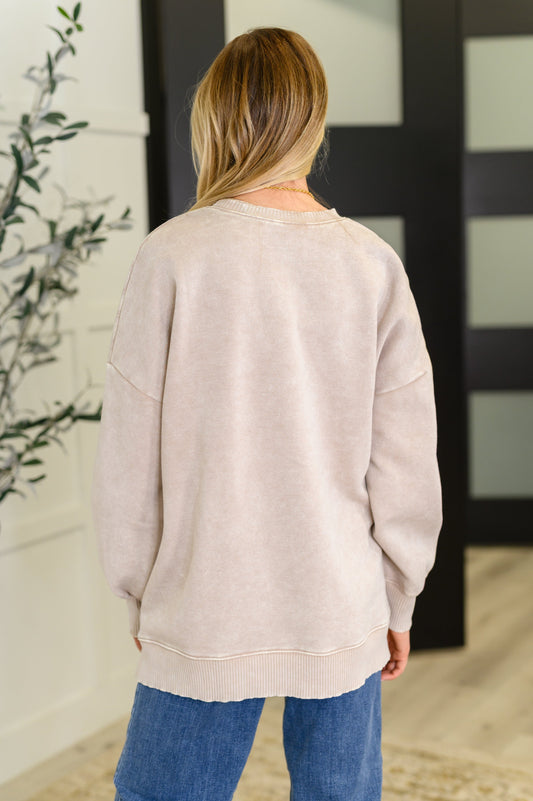 Safe & Secure Mineral Wash Pullover