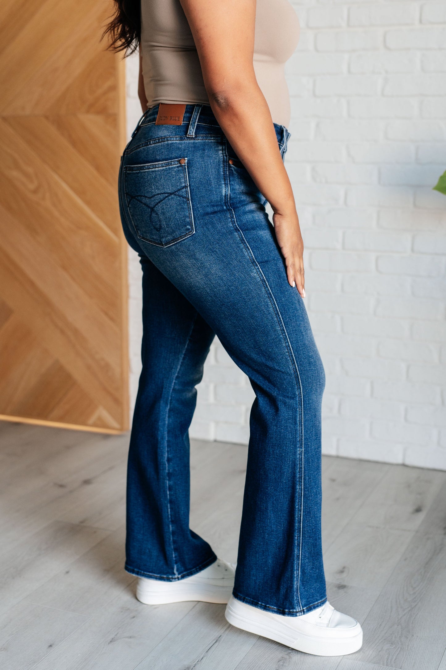 Santana High-Rise Control Top Bootcut Jeans | Judy Blue