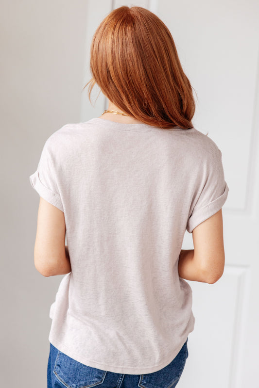 Selfishly Mine Top | Taupe