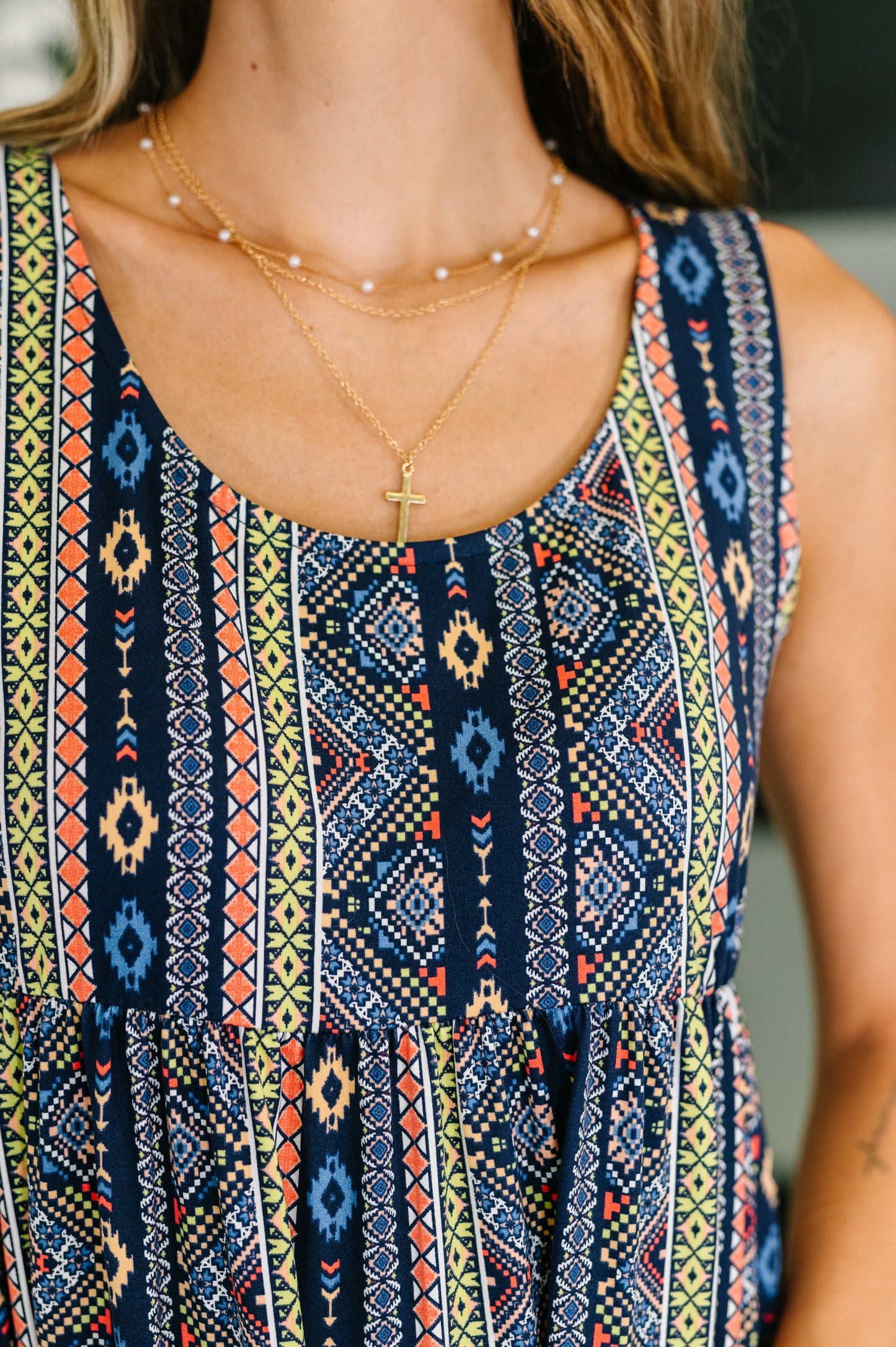 Sierra Spirit Tiered Dress