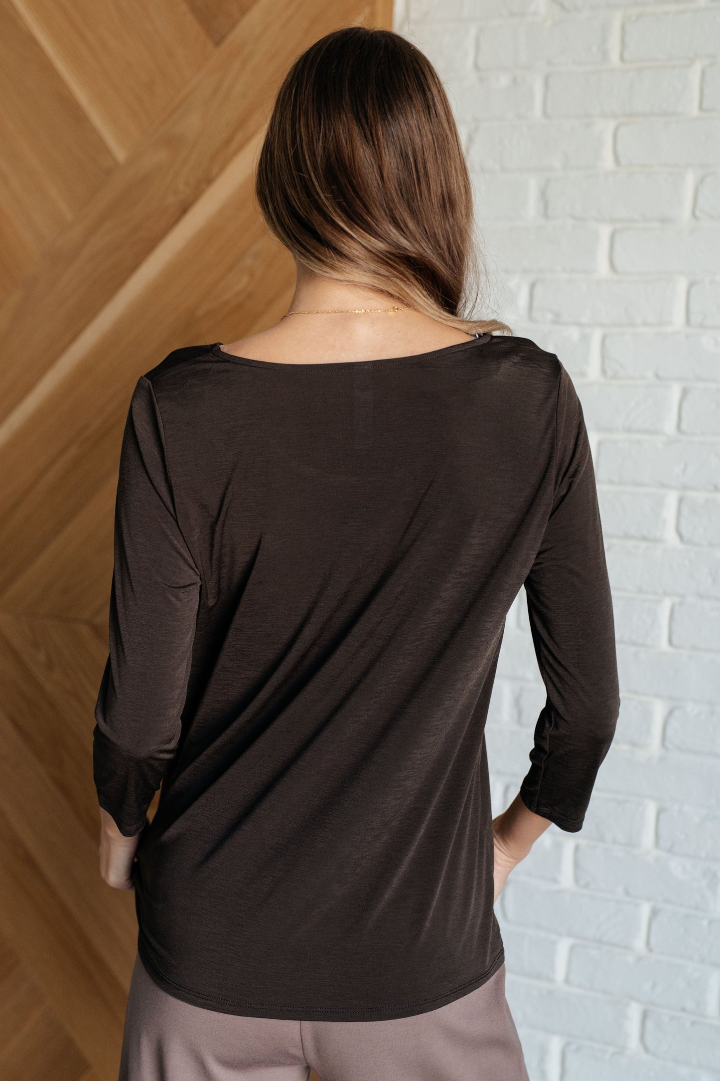 Signature Classic Top | Chocolate