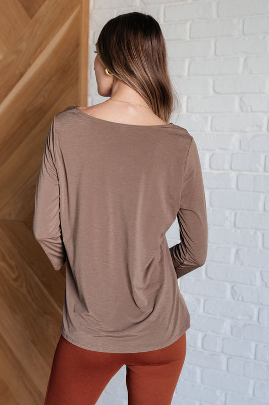 Signature Classic Top | Mocha