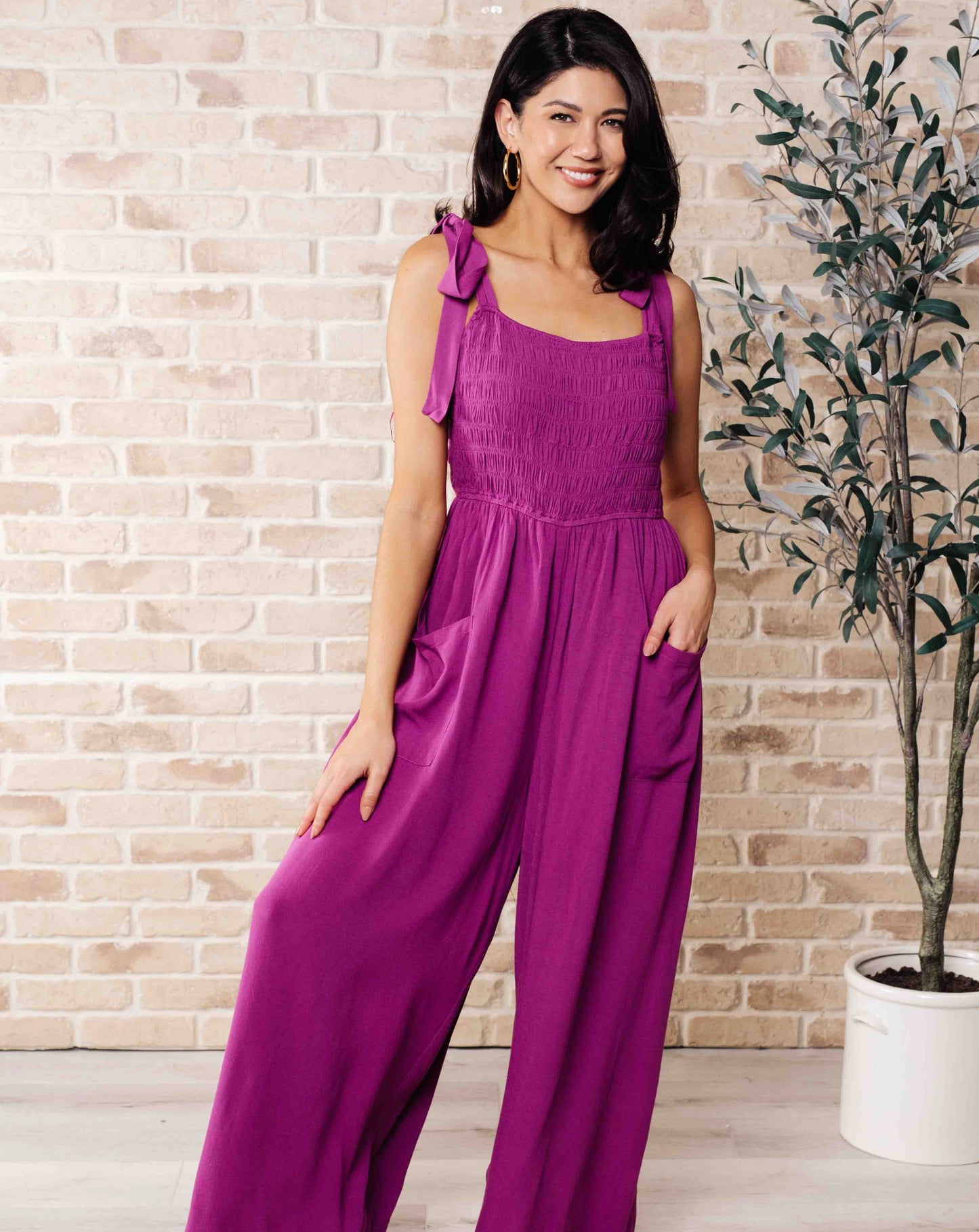 Social Graces Wide Leg Jumpsuit