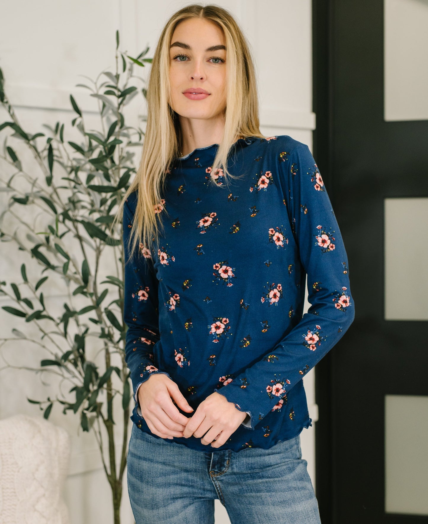 Something in the Air Top | Navy