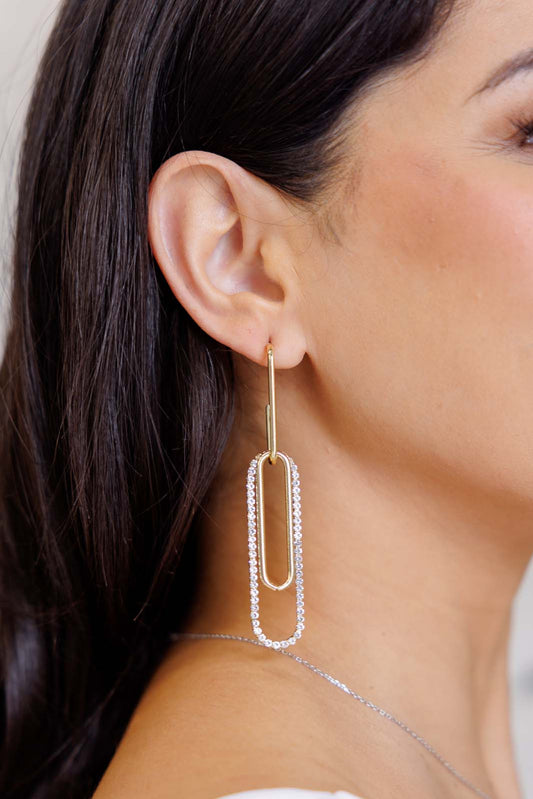 Sonia Link Earrings | Gold